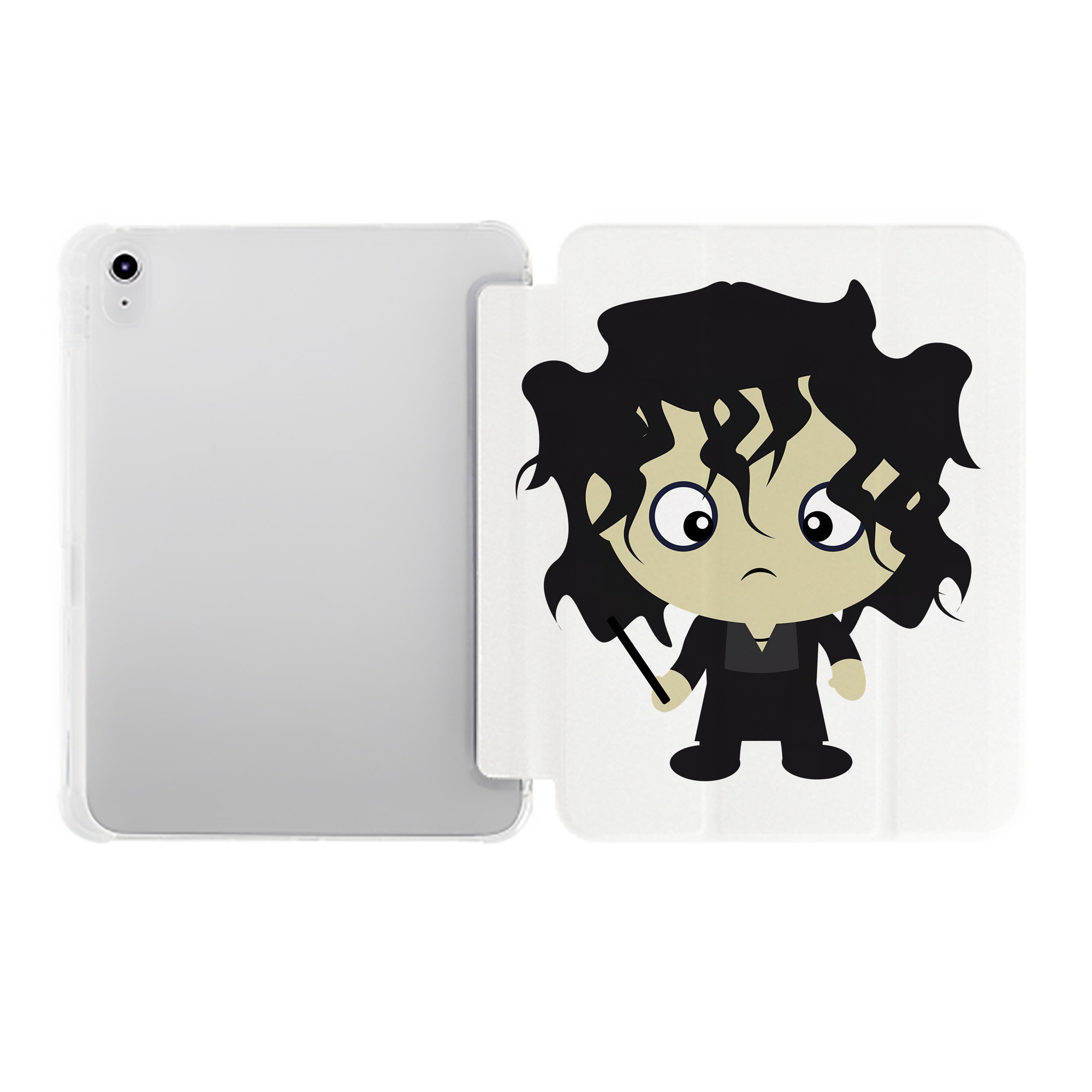 （画像用） Harry Potter ハリー・ポッターシリーズ IPad ケース ペン収納付き 三つ折りスタンド PUレザー×シリコン 対応機種9.5/10.5/10.9インチ